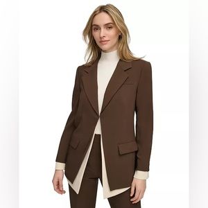 NEW Calvin Klein Double Layer Suit Jacket Blazer
